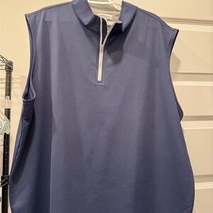 Peter Millar Galway Stretch Loop Terry Half Zip Vest